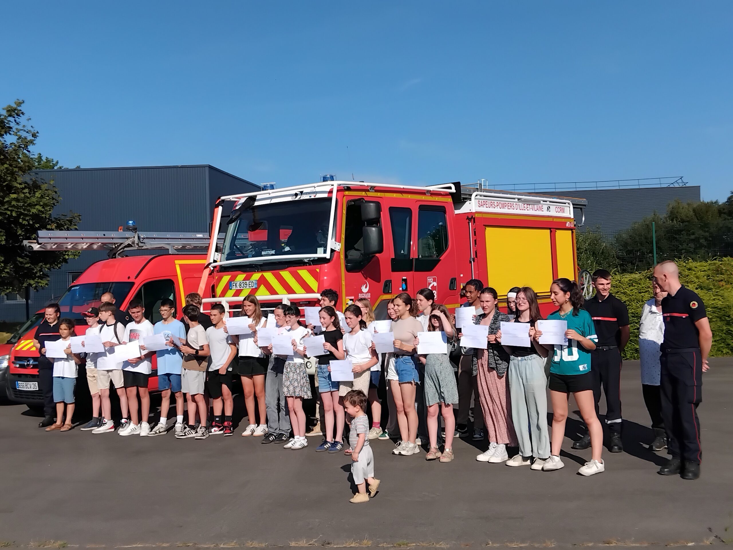 Remise des PSC1 – 4e